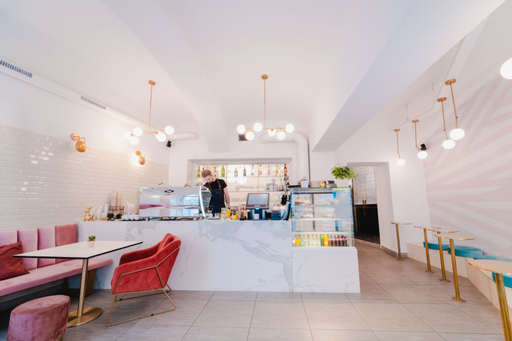 Návrh a realizace interiéru kavárny 