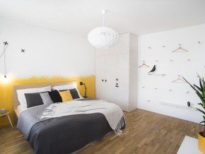 interior design for airbnb rental flat in Prague