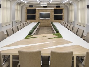 Office interior design, conference room